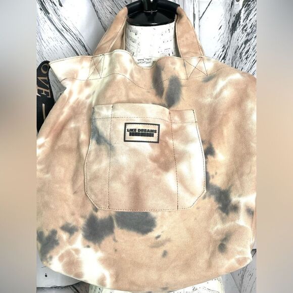Like Dreams Tie Dye Canvas Tote Bag - Picture 2 of 8